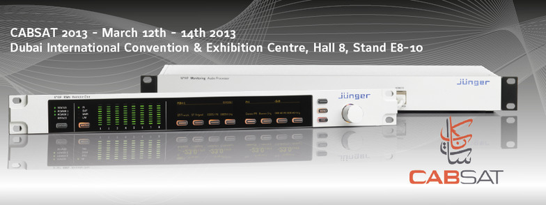 Cabsat 2013 / T*AP Television Audio Processor Edition