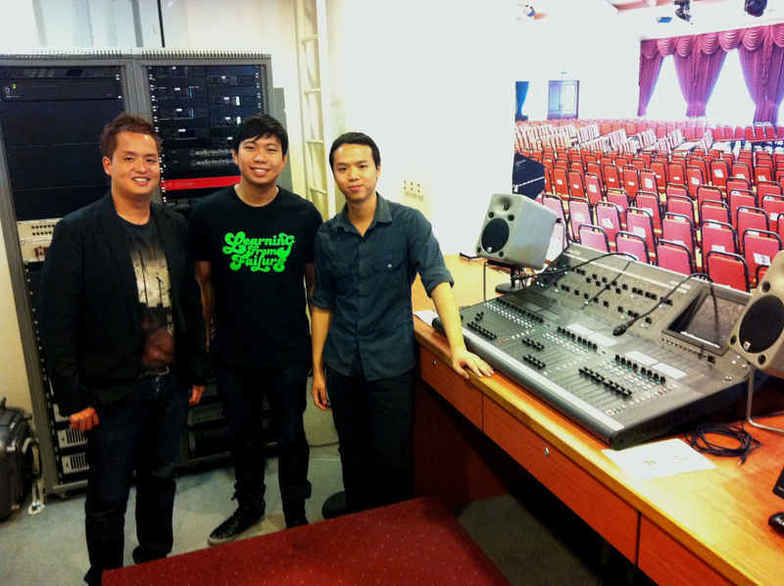 Jonathan Chen, Isaac Eng, Daniel Chew (left to right)