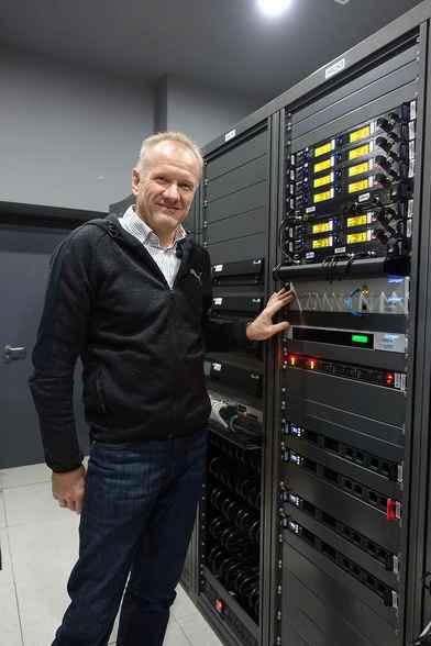Peter Poers, Jünger Audio's Business Development Manager at ZRTV